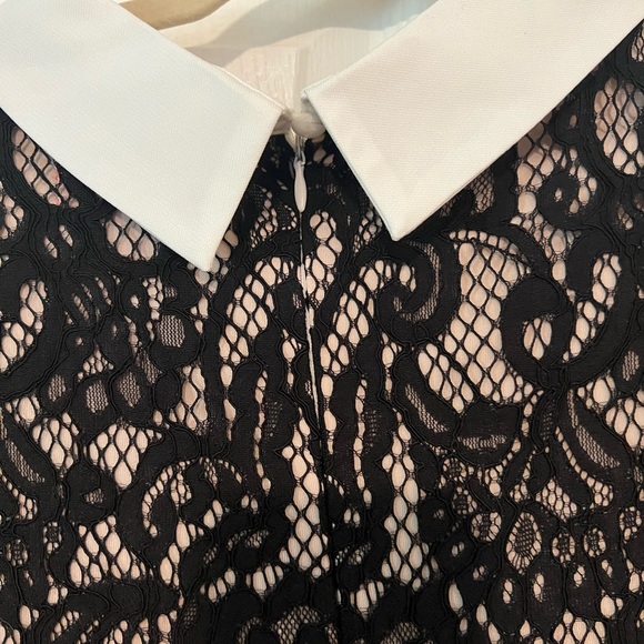 Betsey Johnson Lace Cocktail Black Dress - Picture 7 of 8